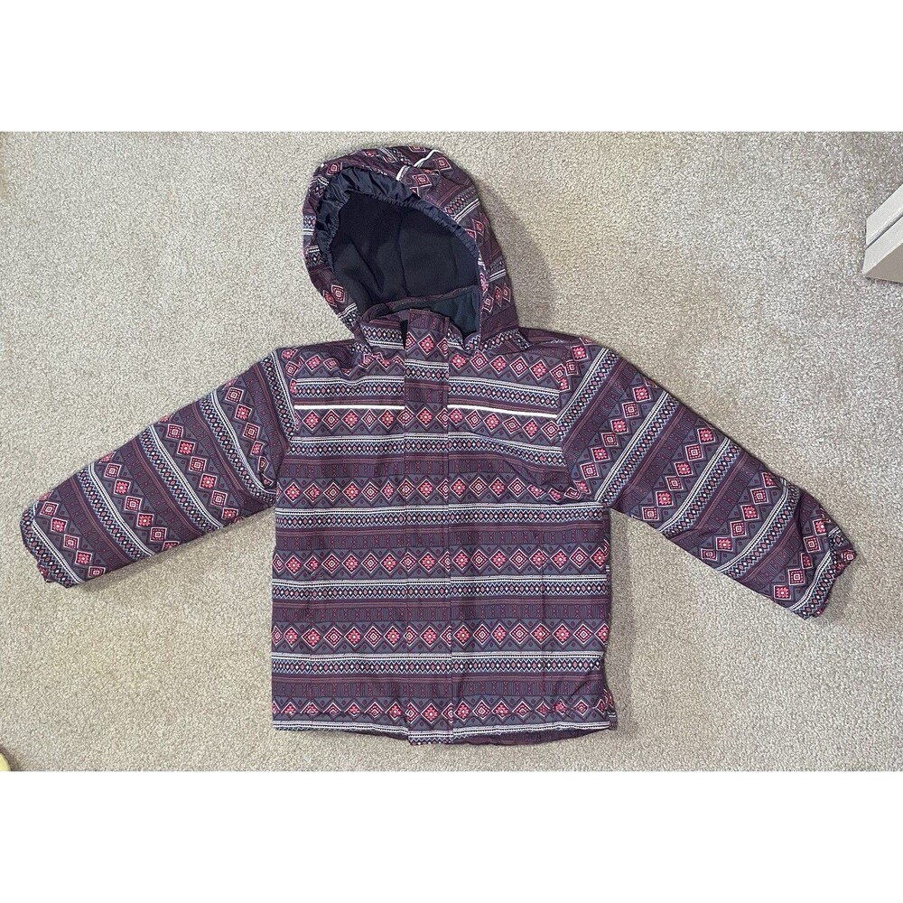 Pulse Premium Outerwear Kids Hooded Winter Jacket Size 6/6X